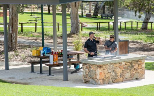 Outdoor Barbeques at Hotham Park